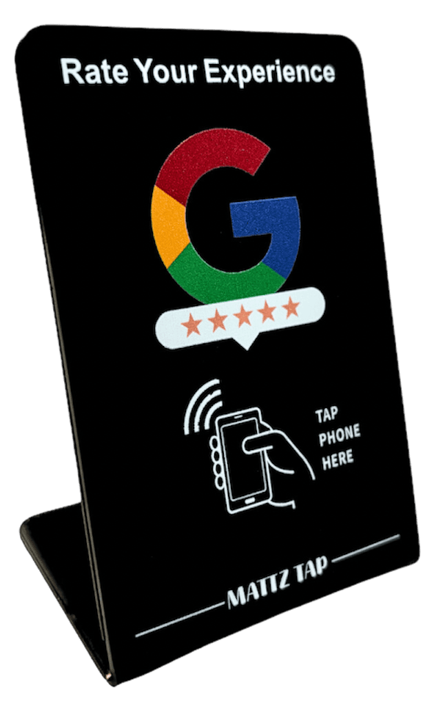 Google Review Stand