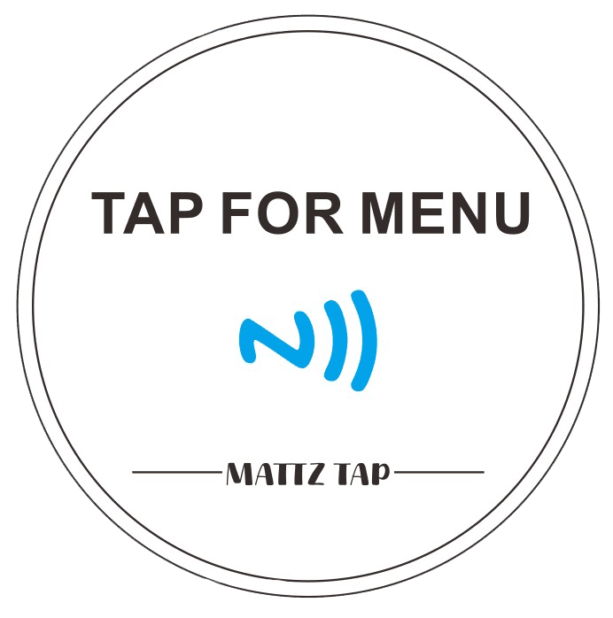 Menu White Tag